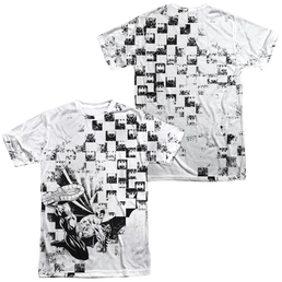 Batman Checkerboard Kick Men's All Over Print T-Shirt Men's All-Over Print T-Shirt Batman   