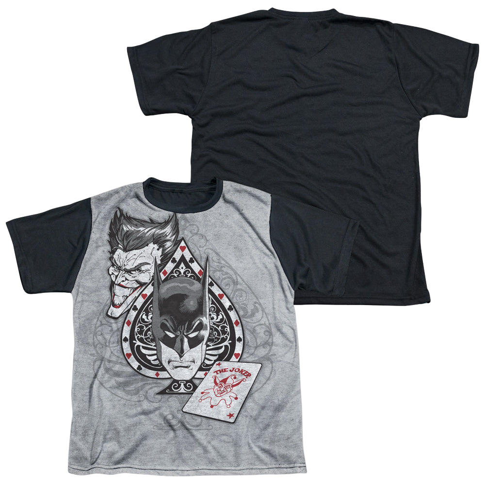 DC Batman Ace - Youth Black Back T-Shirt Youth Black Back T-Shirt (Ages 8-12) Batman   
