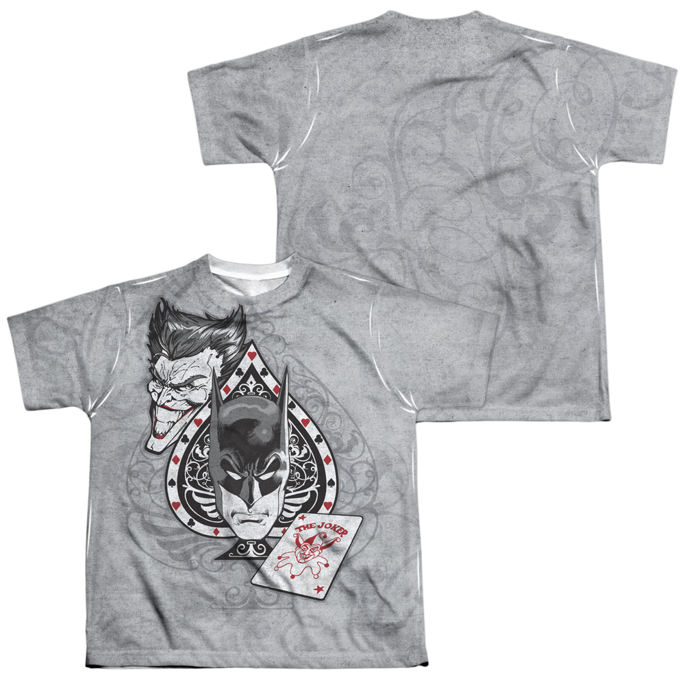 DC Batman Ace - Youth All-Over Print T-Shirt Youth All-Over Print T-Shirt (Ages 8-12) Batman   