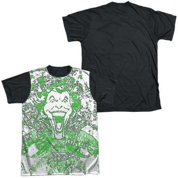 Batman Joker In The Wild men's black back t-shirt