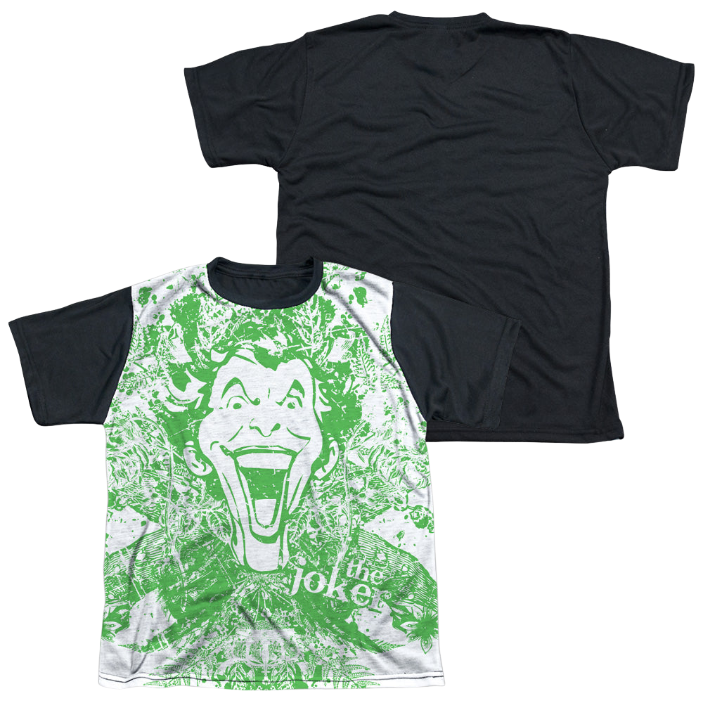 Joker, The Joker In The Wild - Youth Black Back T-Shirt Youth Black Back T-Shirt (Ages 8-12) Joker   