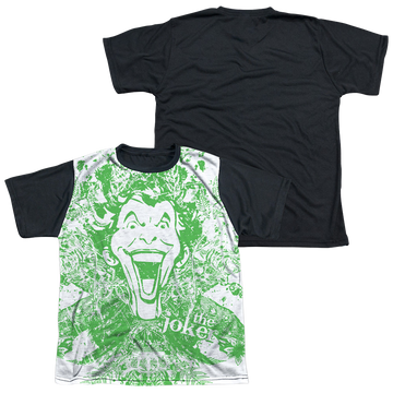 Joker In The Wild youth black back t-shirt for ages 8 to 12