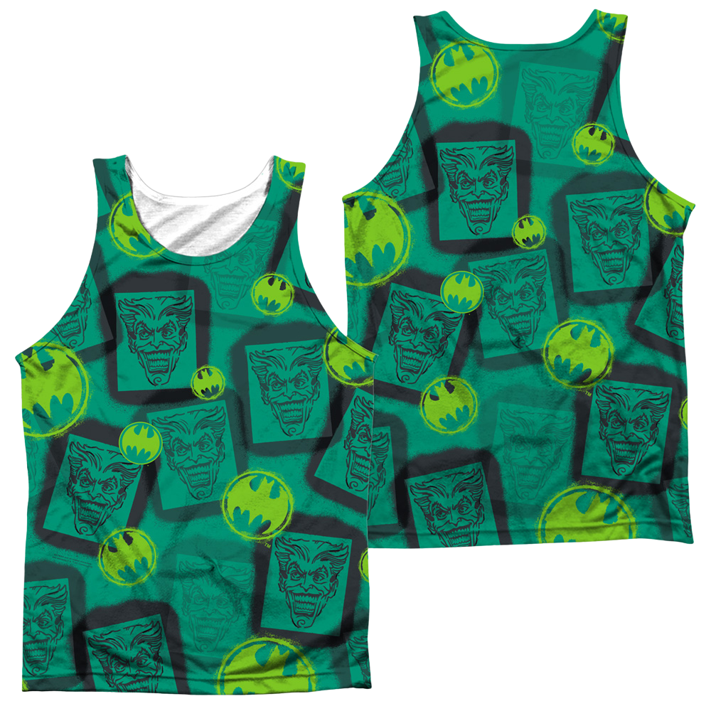Joker, The Rivalry (Front/Back Print) - Men's All Over Print Tank Top Men's All Over Print Tank Joker   