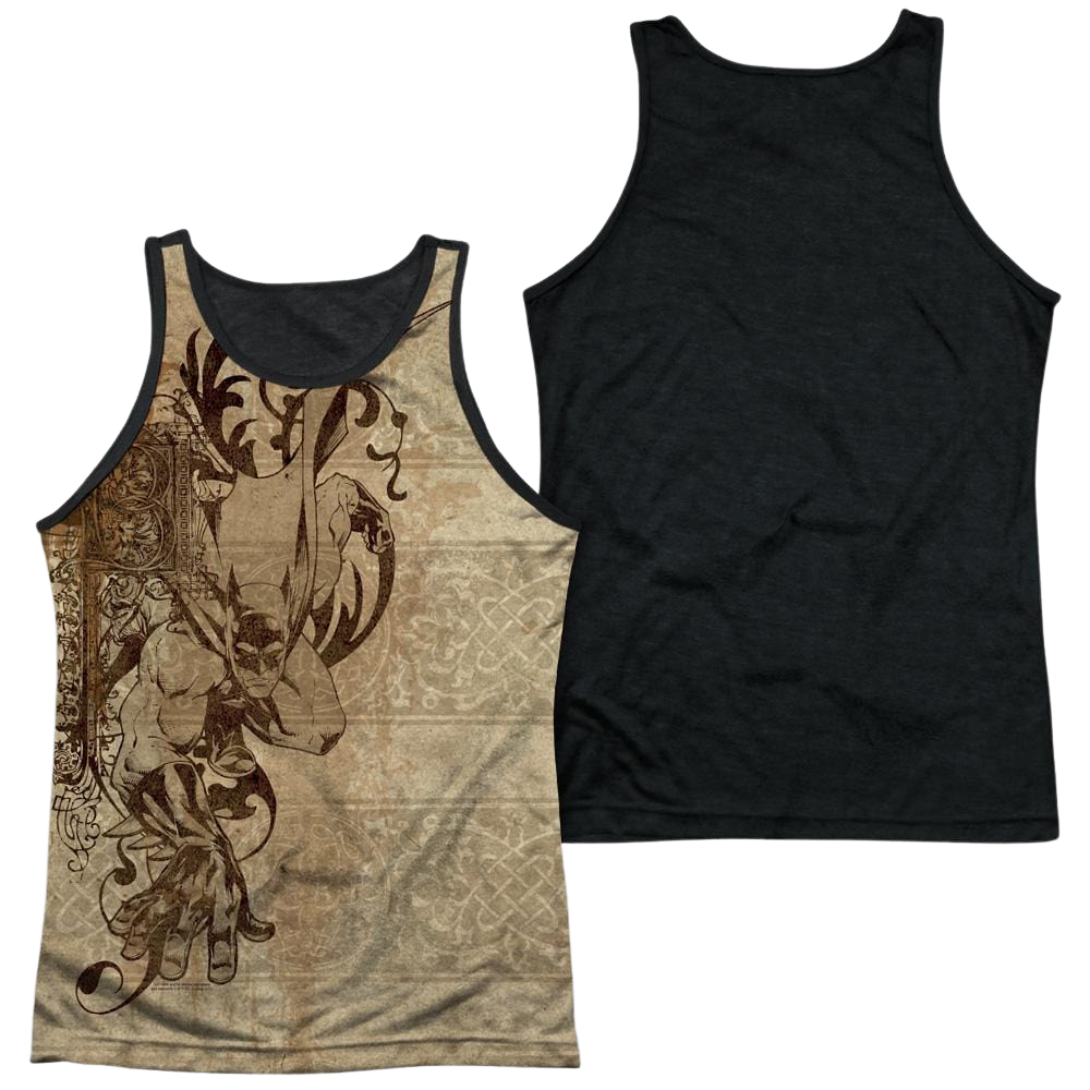 Batman B Is For Batman Men's Black Back Tank Men's Black Back Tank Batman   
