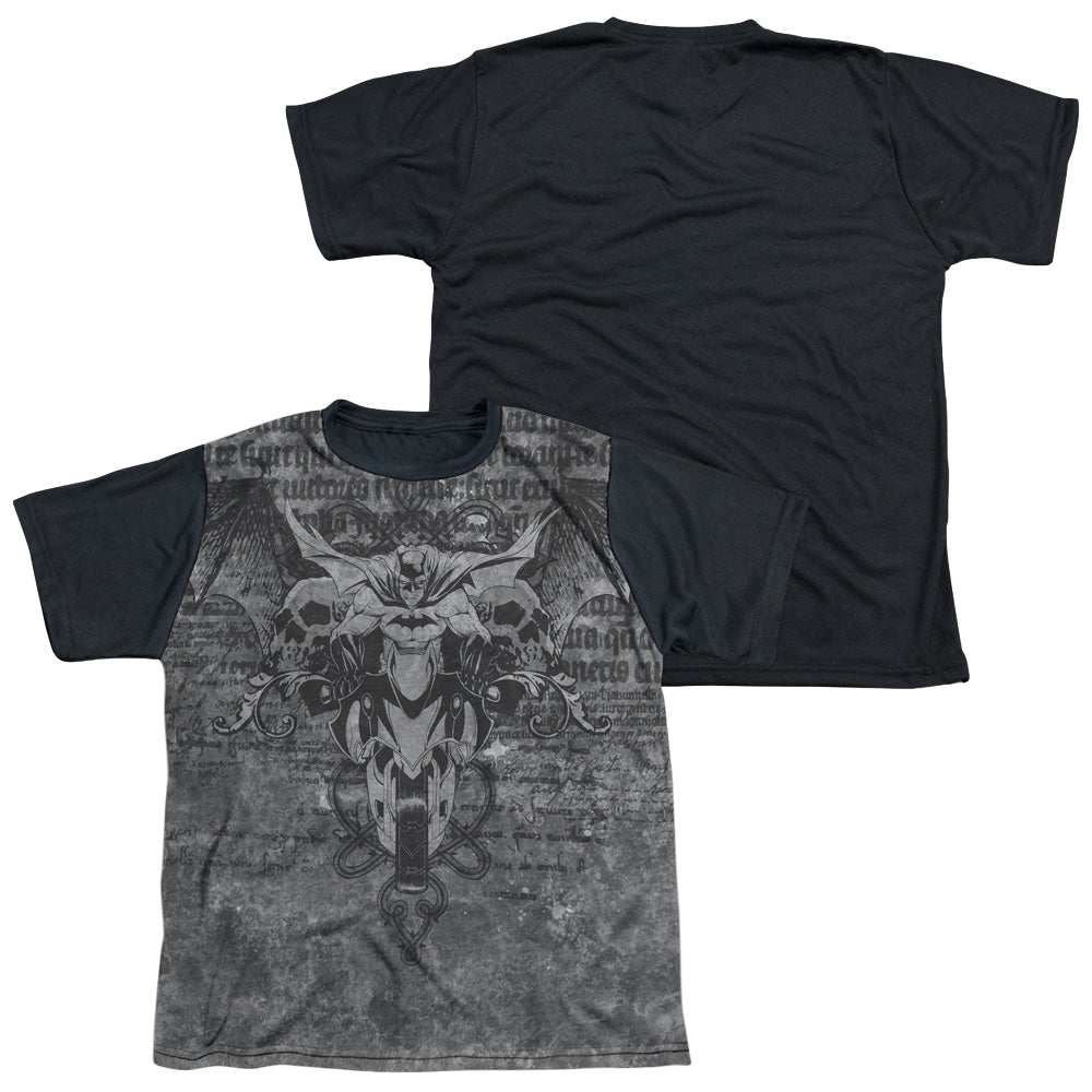 DC Batman Ride Free - Youth Black Back T-Shirt Youth Black Back T-Shirt (Ages 8-12) Batman   