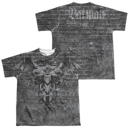 DC Batman Ride Free - Youth All-Over Print T-Shirt Youth All-Over Print T-Shirt (Ages 8-12) Batman   