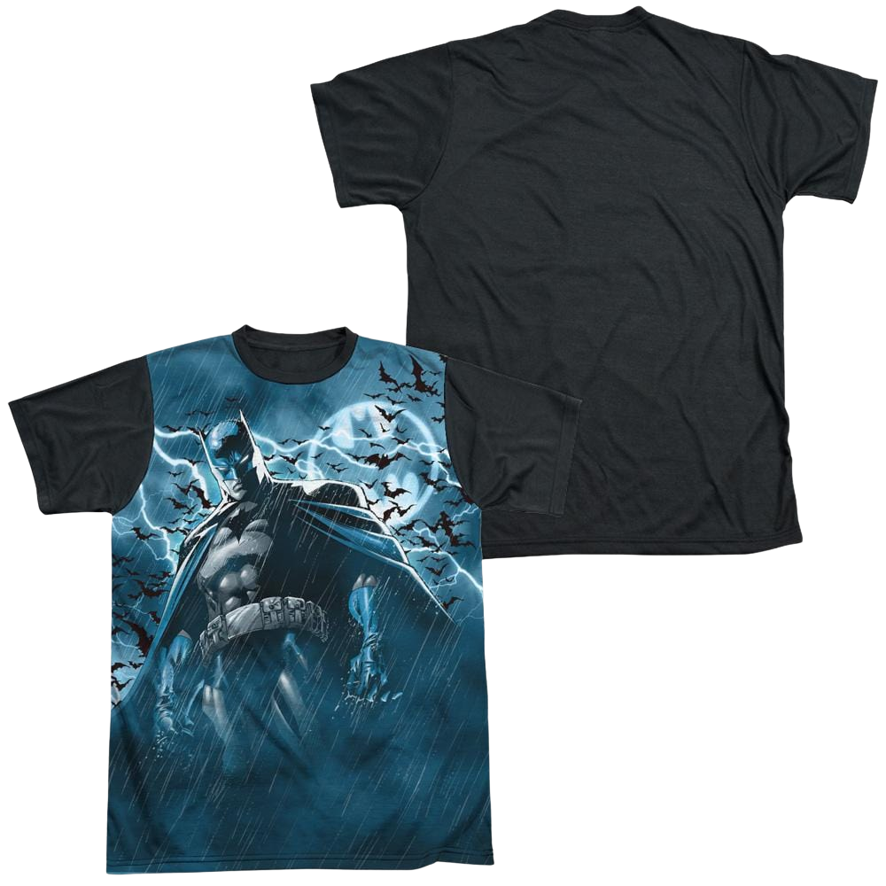 Batman Stormy Knight - Men's Black Back T-Shirt Men's Black Back T-Shirt Batman   