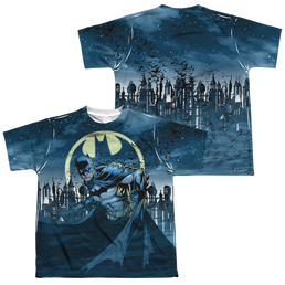 DC Batman Heed The Call - Youth All-Over Print T-Shirt Youth All-Over Print T-Shirt (Ages 8-12) Batman   