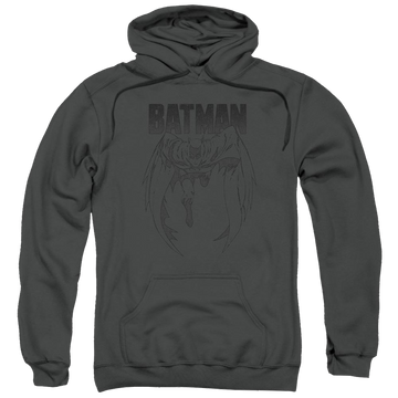 Batman Grey Noise - Pullover Hoodie Pullover Hoodie Batman   