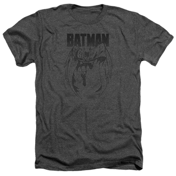 Batman Grey Noise - Men's Heather T-Shirt Men's Heather T-Shirt Batman   