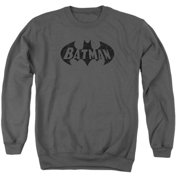 Batman Crackle Bat - Men's Crewneck Sweatshirt Men's Crewneck Sweatshirt Batman   