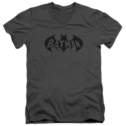Batman Crackle Bat - Men's V-Neck T-Shirt Men's V-Neck T-Shirt Batman   