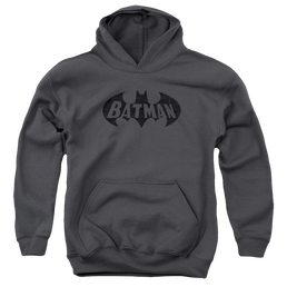DC Batman Crackle Bat - Youth Hoodie Youth Hoodie (Ages 8-12) Batman   