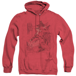 Harley Quinn Harleys Packing - Heather Pullover Hoodie Heather Pullover Hoodie Harley Quinn   
