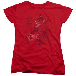 Batman Harleys Packing - Women's T-Shirt Women's T-Shirt Harley Quinn   