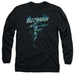 Batman Blue Bat - Men's Long Sleeve T-Shirt Men's Long Sleeve T-Shirt Batman   