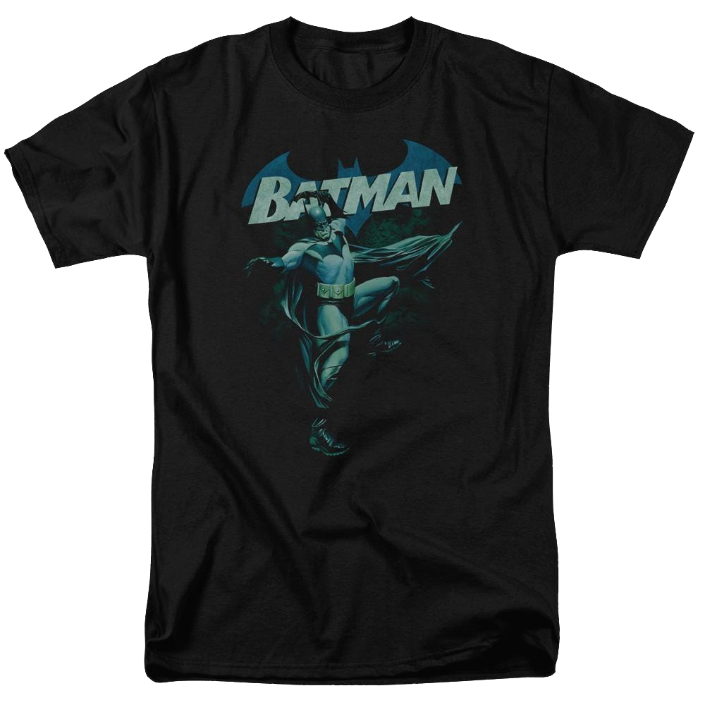 Batman Blue Bat - Men's Regular Fit T-Shirt Men's Regular Fit T-Shirt Batman   