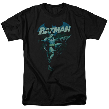 Batman Blue Bat - Men's Regular Fit T-Shirt Men's Regular Fit T-Shirt Batman   