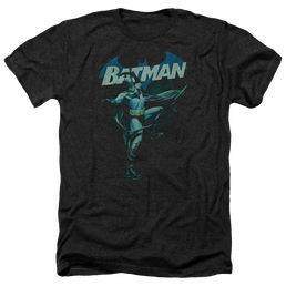 Batman Blue Bat - Men's Heather T-Shirt Men's Heather T-Shirt Batman   