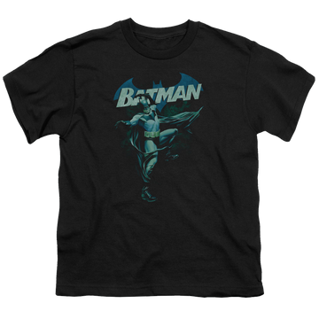 DC Batman Blue Bat - Youth T-Shirt Youth T-Shirt (Ages 8-12) Batman   