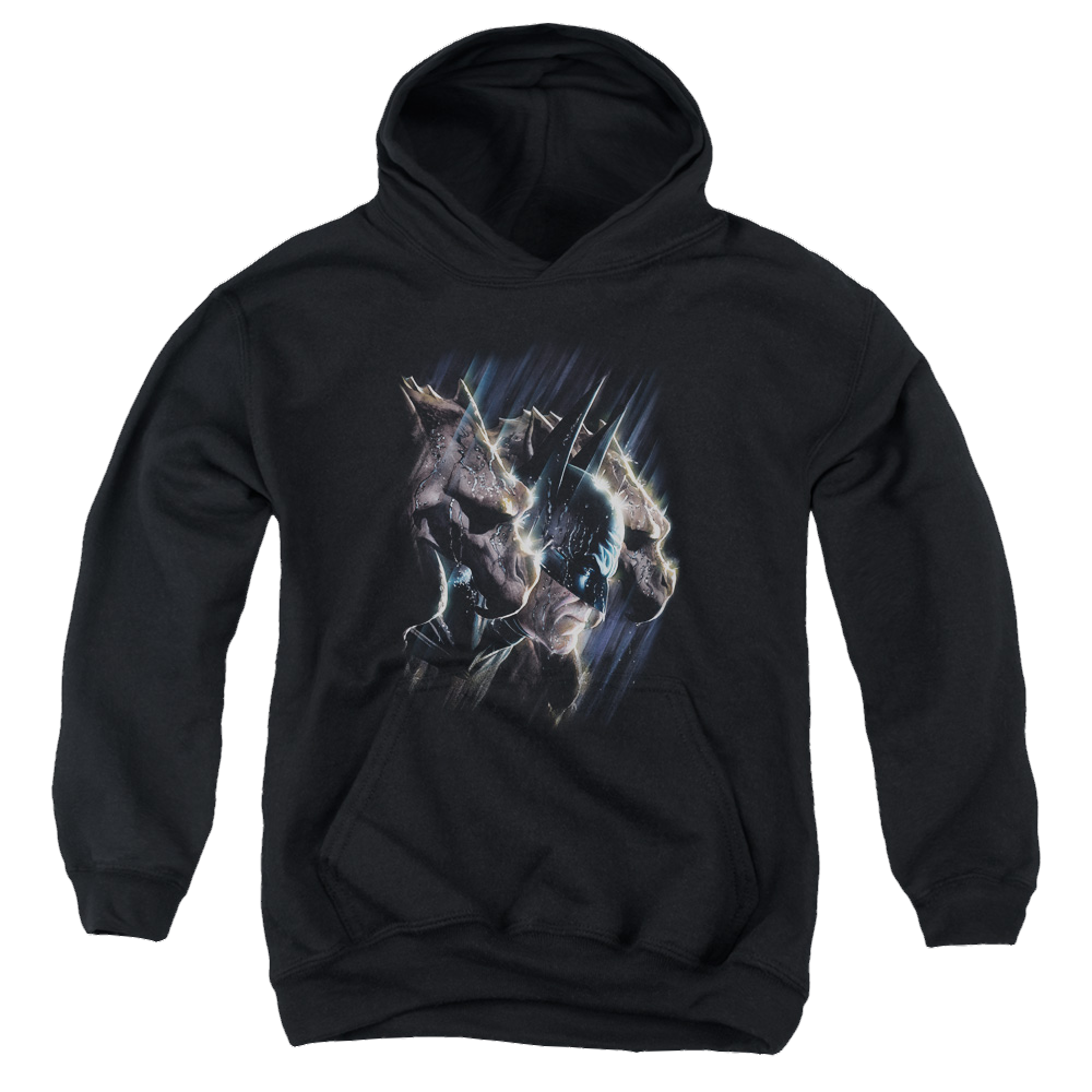 DC Batman Gargoyles - Youth Hoodie Youth Hoodie (Ages 8-12) Batman   