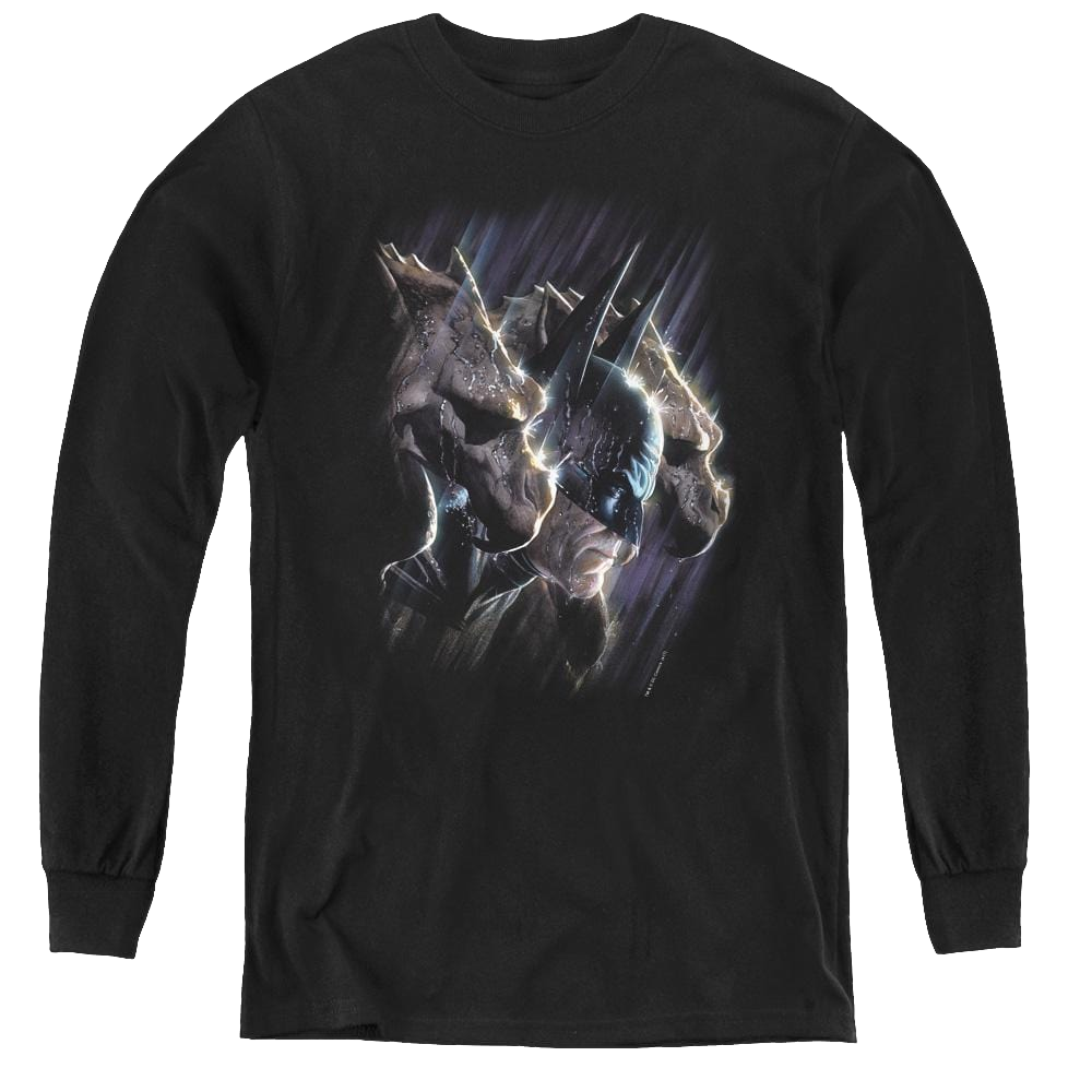 Dc Batman Gargoyles - Youth Long Sleeve T-Shirt Youth Long Sleeve T-Shirt Batman   