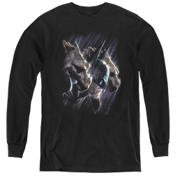 Dc Batman Gargoyles - Youth Long Sleeve T-Shirt Youth Long Sleeve T-Shirt Batman   