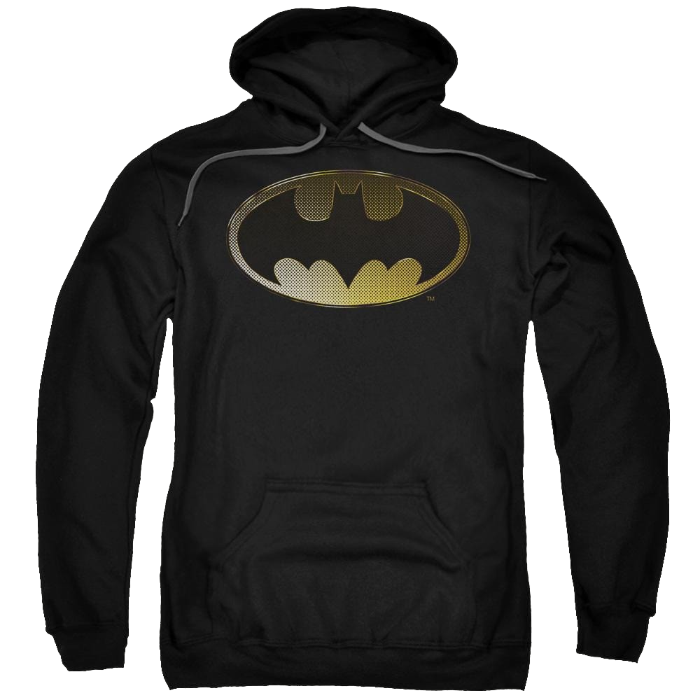 Batman Halftone Bat - Pullover Hoodie Pullover Hoodie Batman   