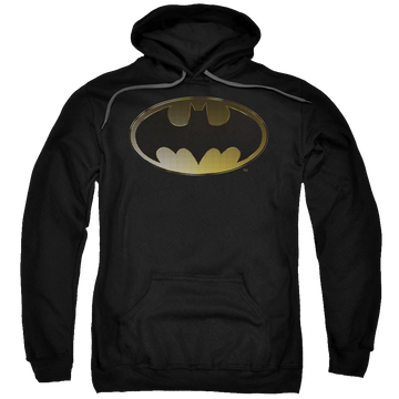 Batman Halftone Bat - Pullover Hoodie Pullover Hoodie Batman   