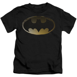 DC Batman Halftone Bat - Kid's T-Shirt Kid's T-Shirt (Ages 4-7) Batman   