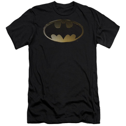 Batman Halftone Bat - Men's Premium Slim Fit T-Shirt Men's Premium Slim Fit T-Shirt Batman   