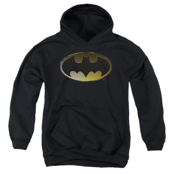 DC Batman Halftone Bat - Youth Hoodie Youth Hoodie (Ages 8-12) Batman   