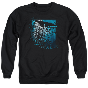 Batman Bat Among Bats - Men's Crewneck Sweatshirt Men's Crewneck Sweatshirt Batman   