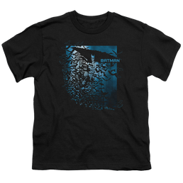 DC Batman Bat Among Bats - Youth T-Shirt Youth T-Shirt (Ages 8-12) Batman   