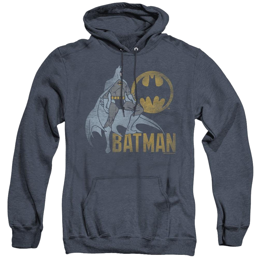 Dc Batman Knight Watch - Heather Pullover Hoodie Heather Pullover Hoodie Batman   