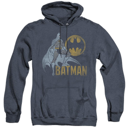 Dc Batman Knight Watch - Heather Pullover Hoodie Heather Pullover Hoodie Batman   