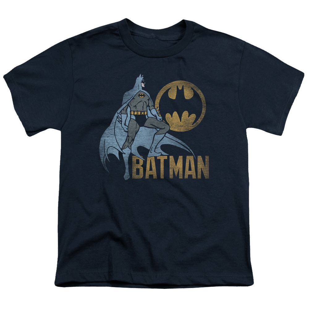 DC Batman Knight Watch - Youth T-Shirt Youth T-Shirt (Ages 8-12) Batman   