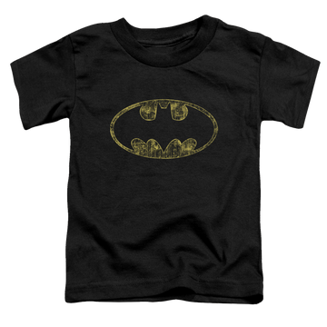DC Batman Tattered Logo - Toddler T-Shirt Toddler T-Shirt Batman   