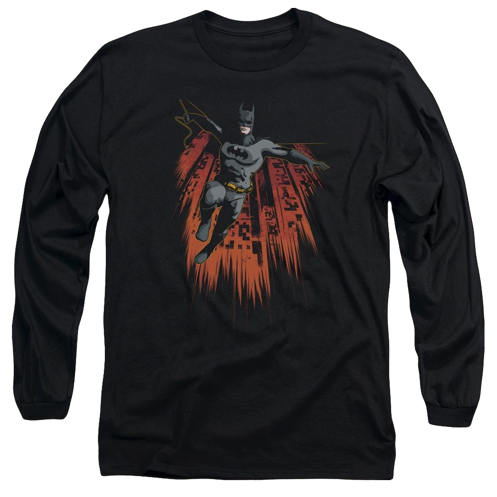 Batman Majestic - Men's Long Sleeve T-Shirt Men's Long Sleeve T-Shirt Batman   