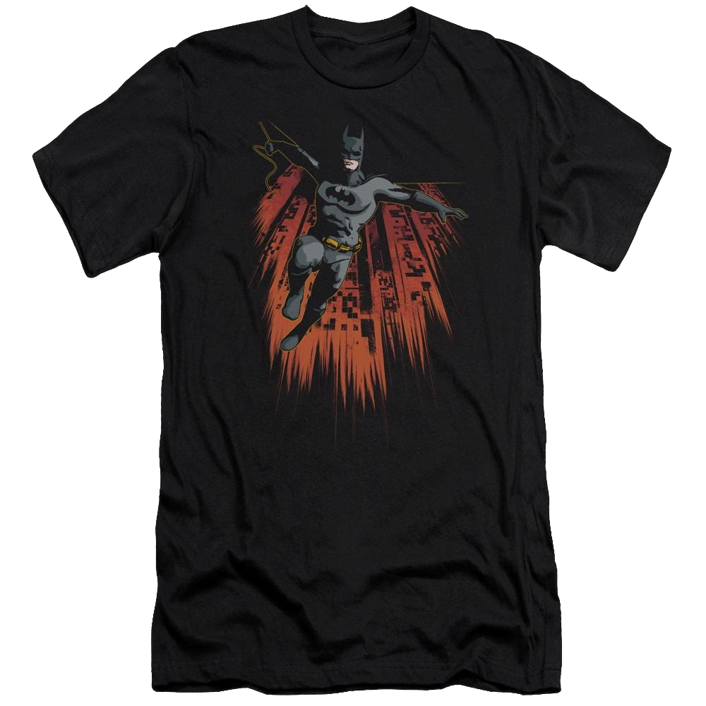 Batman Majestic - Men's Premium Slim Fit T-Shirt Men's Premium Slim Fit T-Shirt Batman   