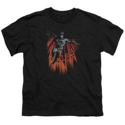 DC Batman Majestic - Youth T-Shirt Youth T-Shirt (Ages 8-12) Batman   