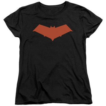 Black women's t-shirt with Batman Red Hood graphic