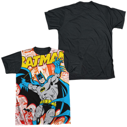 Batman 75 Panels - Men's Black Back T-Shirt Men's Black Back T-Shirt Batman   