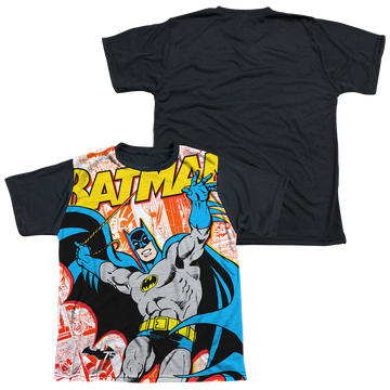 DC Batman 75 Panels - Youth Black Back T-Shirt Youth Black Back T-Shirt (Ages 8-12) Batman   
