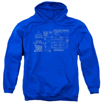 Batman Batmobile - Pullover Hoodie Pullover Hoodie Batman   