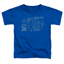 DC Batman Batmobile - Kid's T-Shirt Kid's T-Shirt (Ages 4-7) Batman   