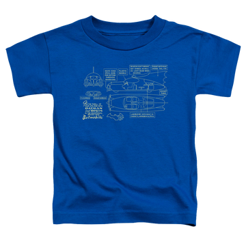 DC Batman Batmobile - Kid's T-Shirt Kid's T-Shirt (Ages 4-7) Batman   