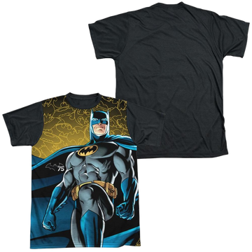 Batman 75 Glow men's black back t-shirt