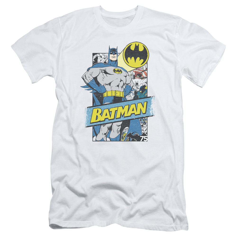 Batman Out Of The Pages - Men's Slim Fit T-Shirt Men's Slim Fit T-Shirt Batman   