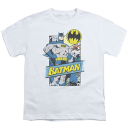 DC Batman Out Of The Pages - Youth T-Shirt Youth T-Shirt (Ages 8-12) Batman   